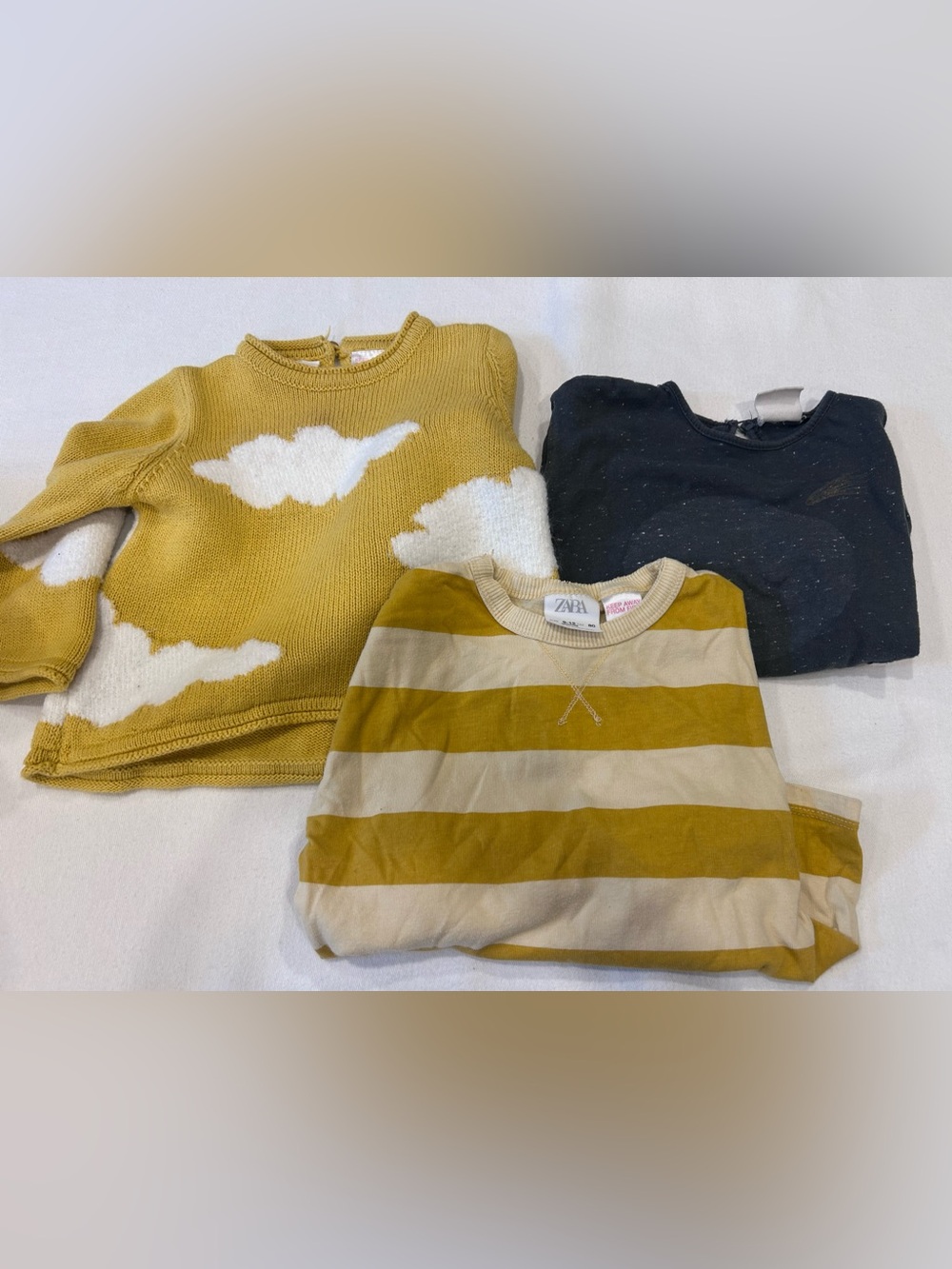 3 baby Zara top bundle